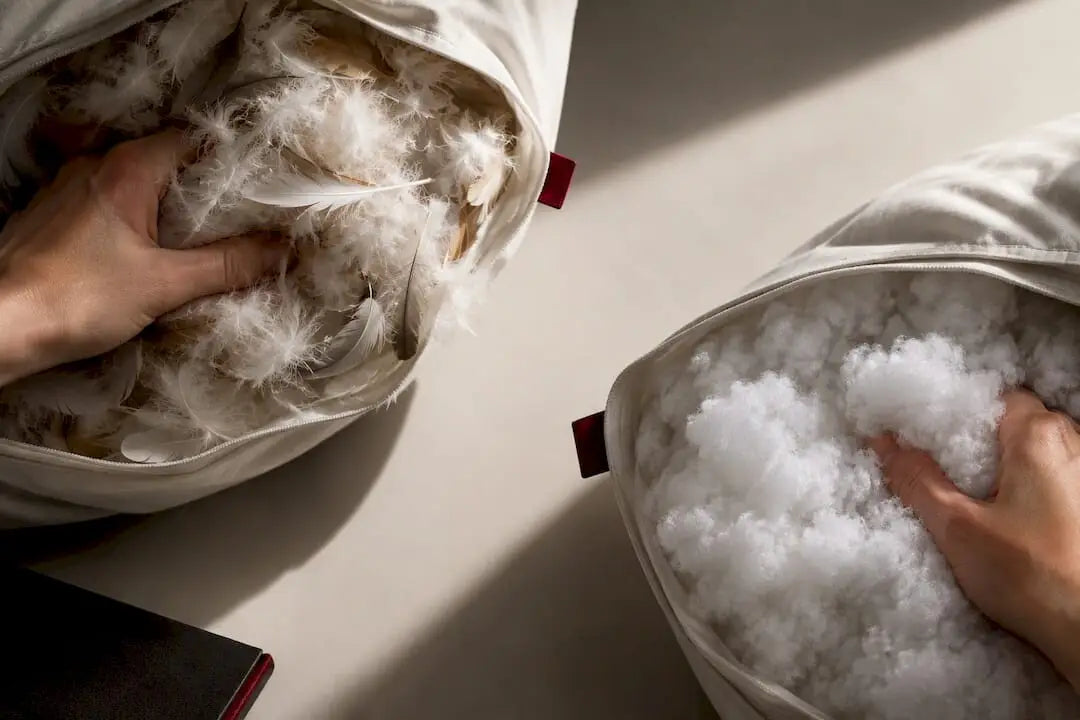Coussin plume vs synthétique : lequel choisir en 2026 ?