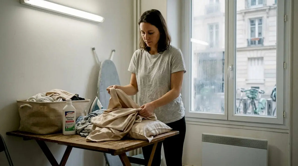 Guide complet pour entretenir votre linge en satin en 2026