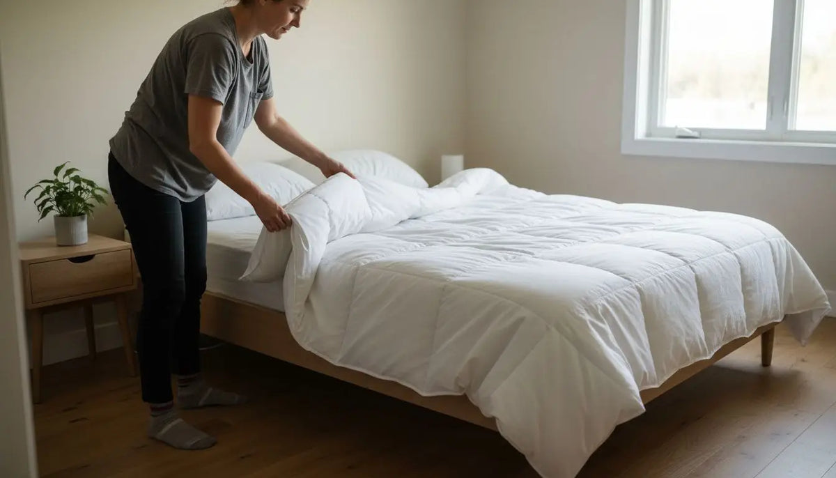 Installer housse de couette : méthode élégante et efficace