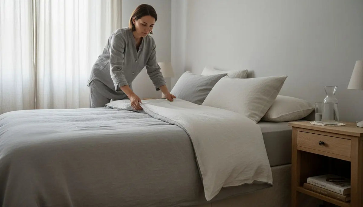 Rôle du linge de lit haut de gamme : Confort et élégance