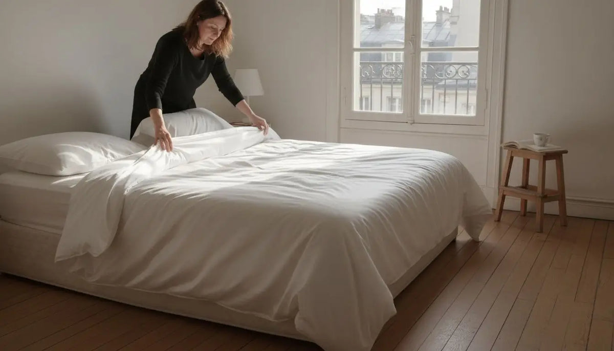 Qu'est-ce qu'une housse de couette raffinée ? 15 % plus de confort