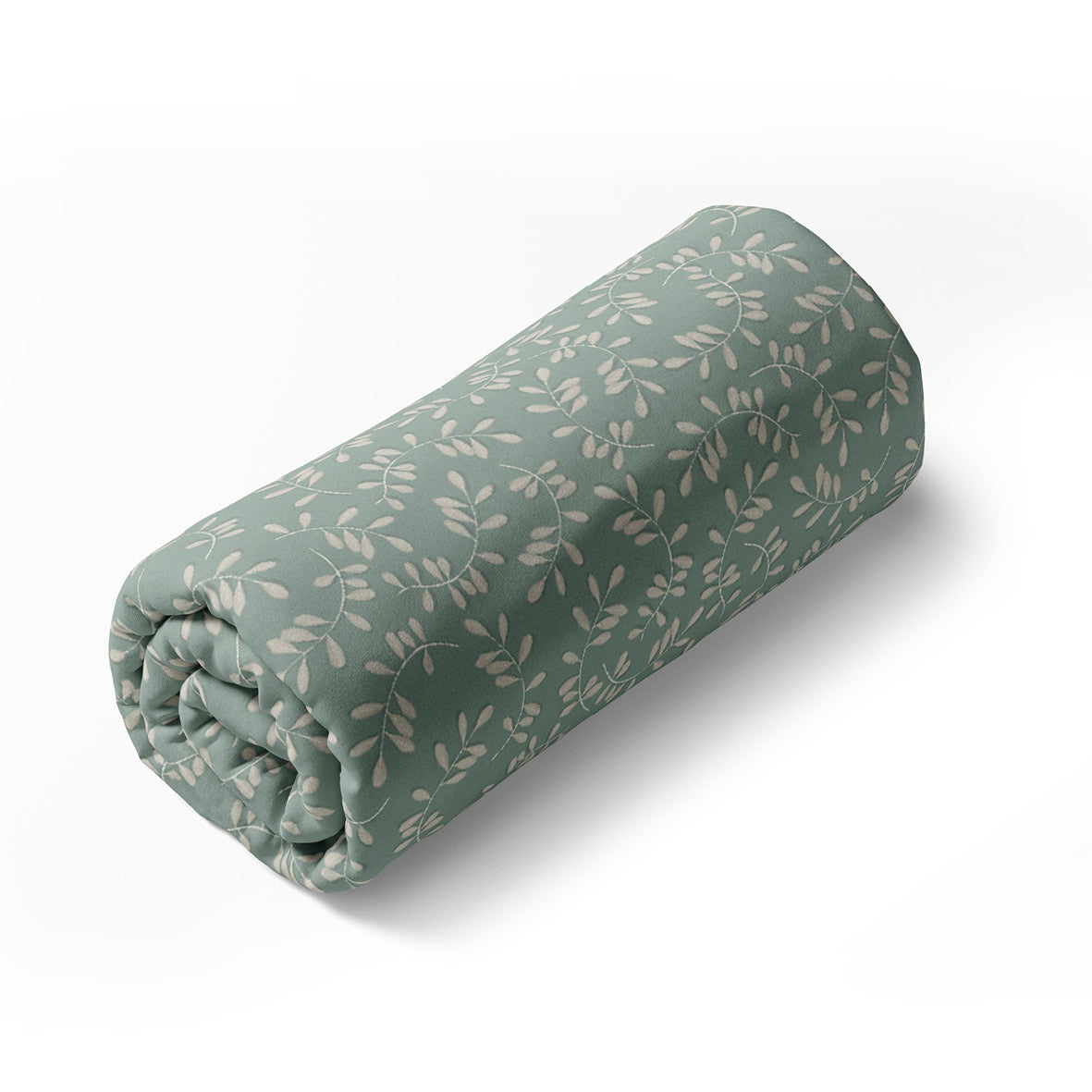 Drap-housse satin de coton - Botanique Vert - CXL by Christian Lacroix Maison