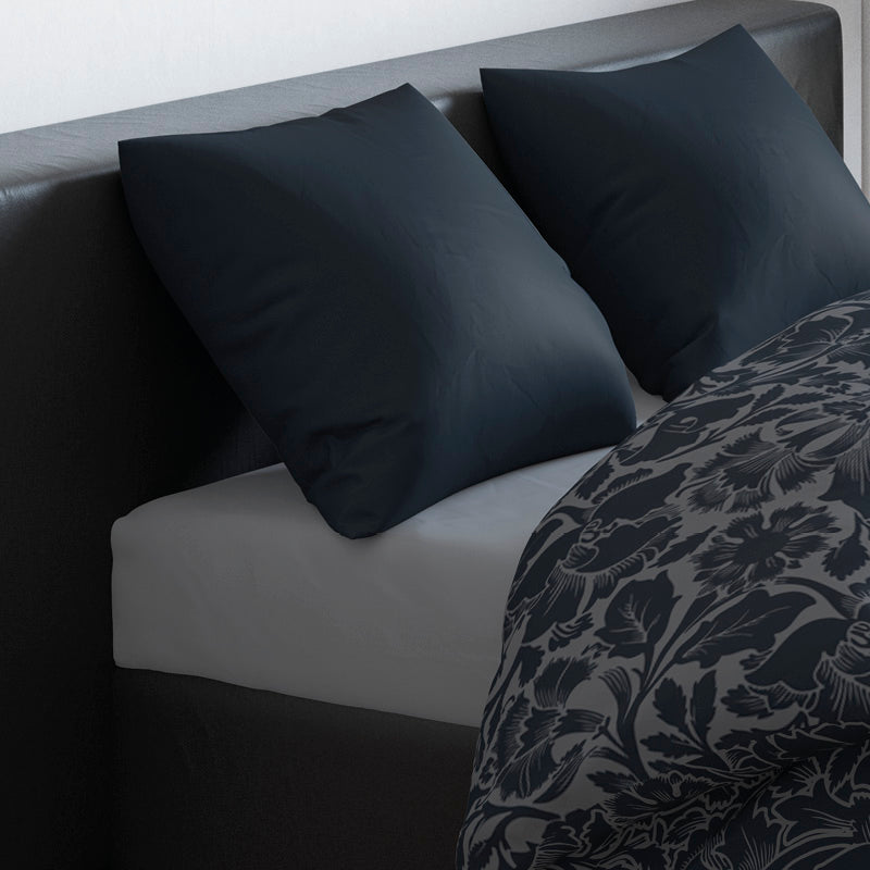 Drap-housse satin de coton - Gris clair - CXL by Christian Lacroix Maison
