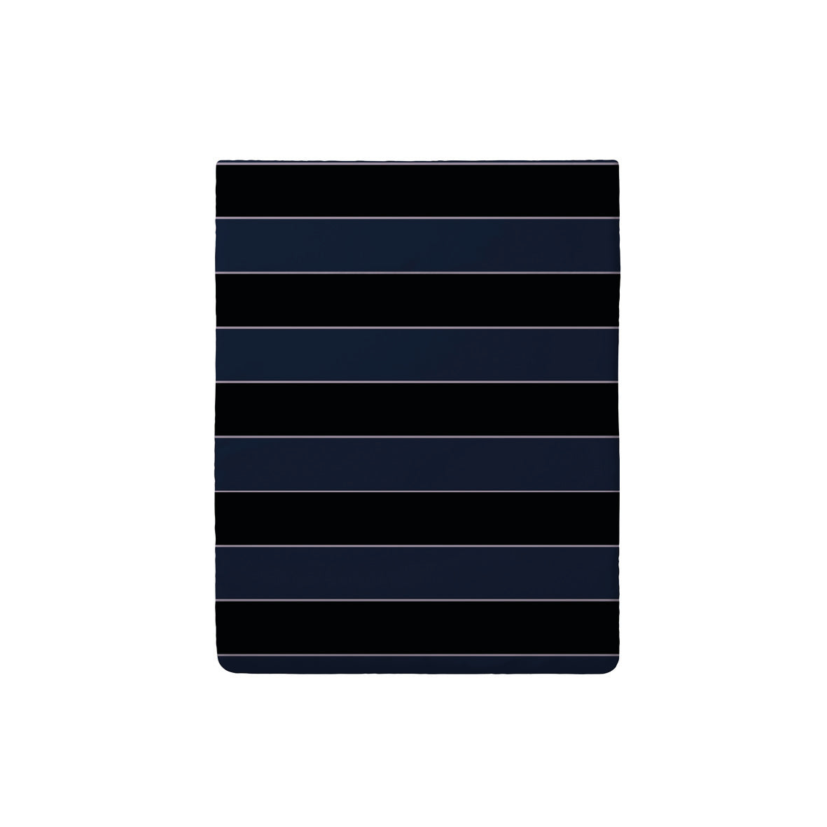 Drap plat satin de coton - Eclipse bleu foncé - 240 x 300 cm