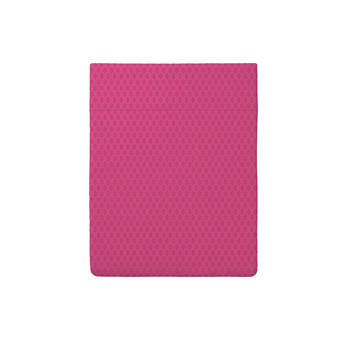 Drap plat satin de coton - Garden Micro fuchsia - 260 x 290 cm