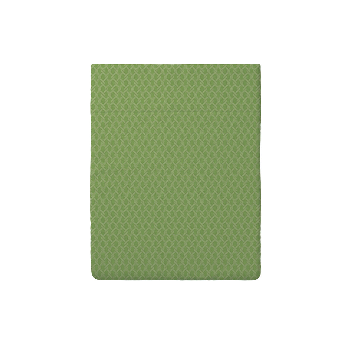 Drap plat satin de coton - Garden Micro vert - 240 x 300 cm