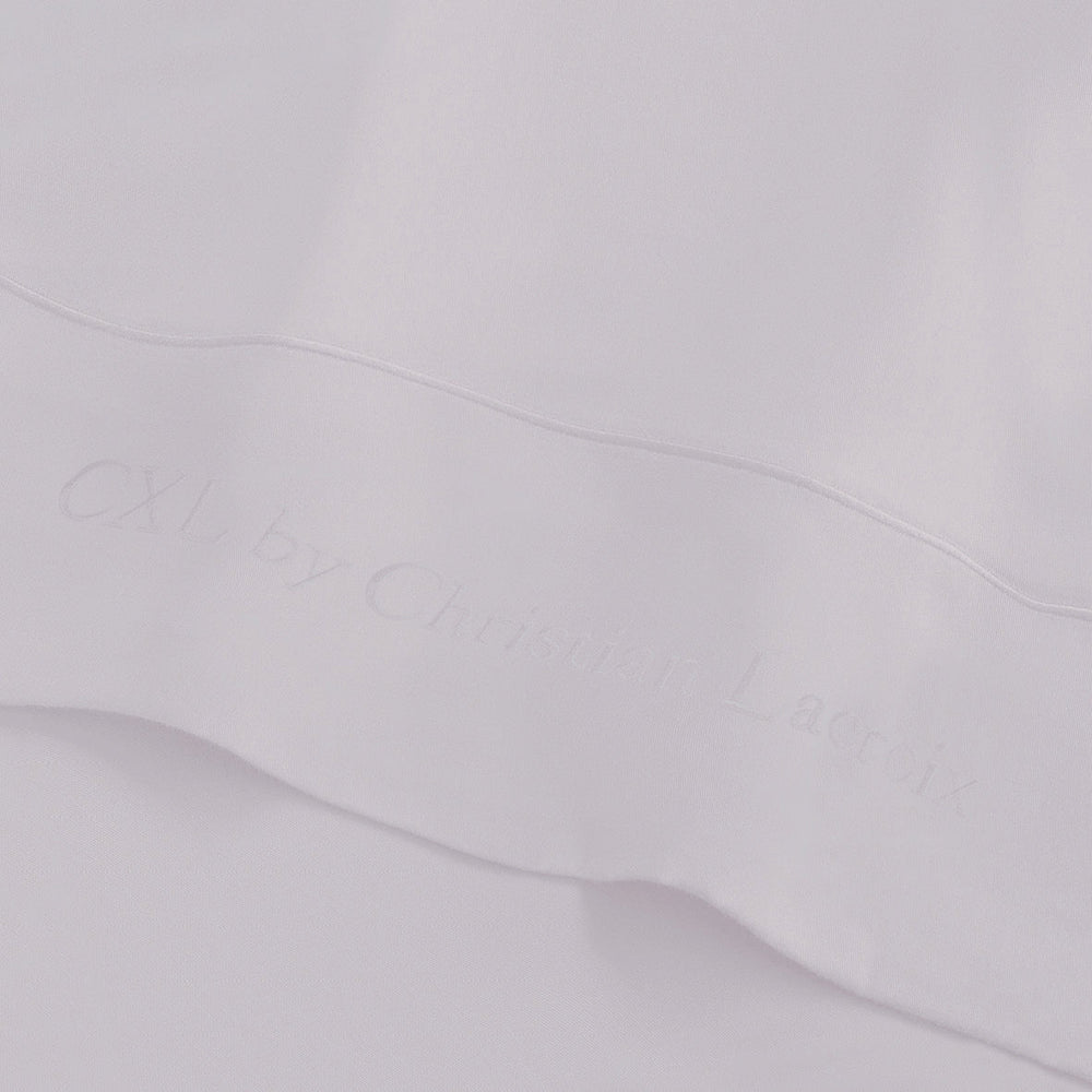 Drap plat satin de coton - Uni 1 baratta Gris 01