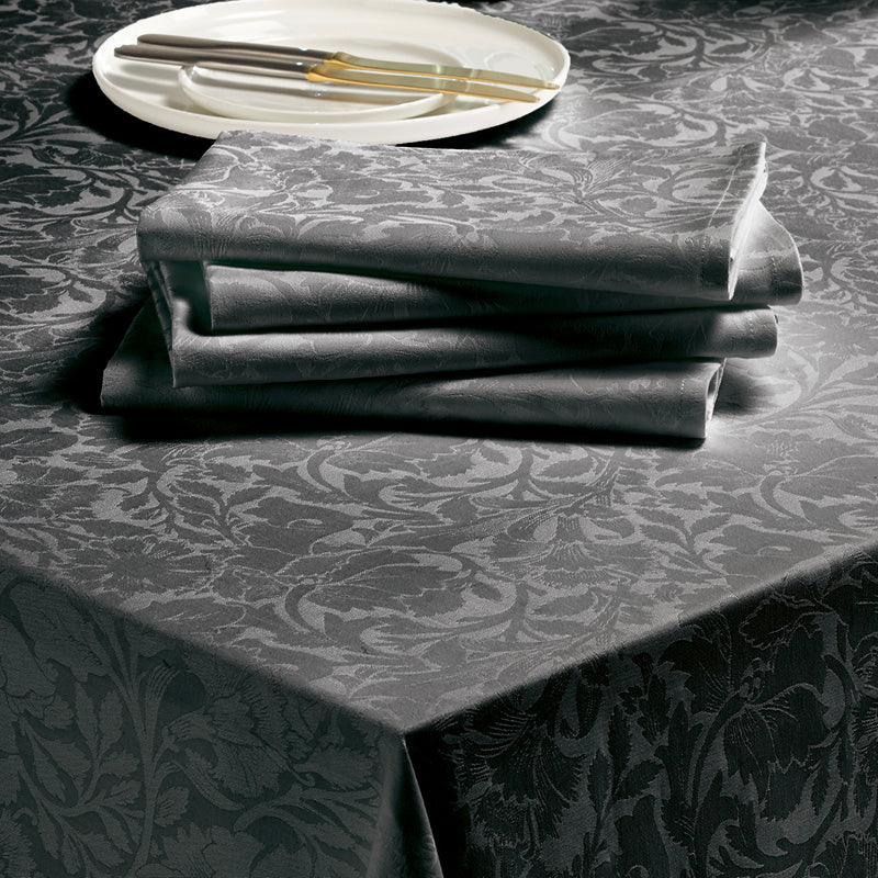Set de 4 serviettes - Arabesque gris foncé - CXL by Christian Lacroix Maison